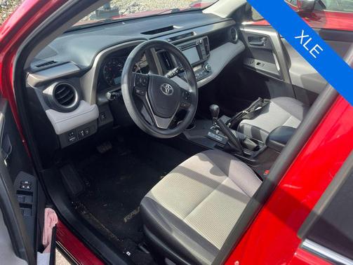 Red 2015 Toyota RAV4 XLE