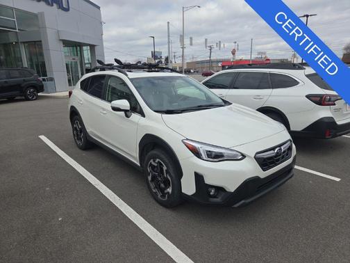 Crystal White Pearl 2023 Subaru Crosstrek Limited