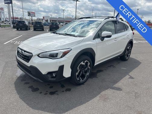 Crystal White Pearl 2023 Subaru Crosstrek Limited