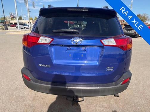 Blue 2015 Toyota RAV4 XLE