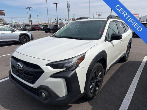 Crystal White Pearl 2025 Subaru Outback Onyx Edition