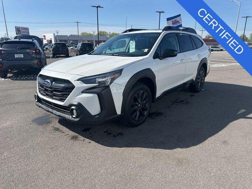Crystal White Pearl 2025 Subaru Outback Onyx Edition