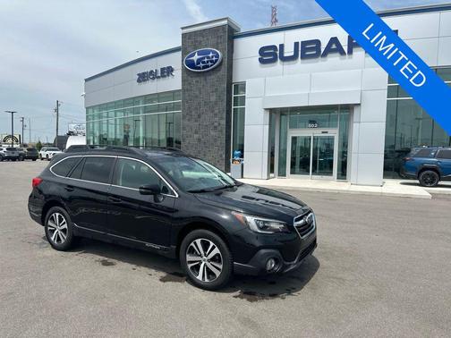 Crystal Black Silica 2019 Subaru Outback 2.5i Limited