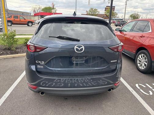 Deep Crystal Blue Mica 2020 Mazda CX-5 Touring