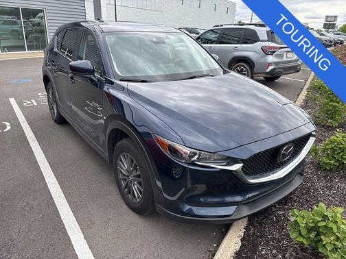 Deep Crystal Blue Mica 2020 Mazda CX-5 Touring