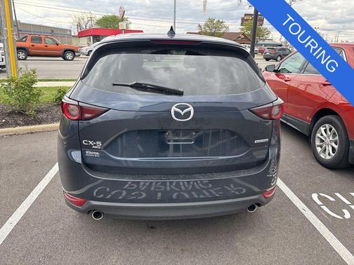 Deep Crystal Blue Mica 2020 Mazda CX-5 Touring