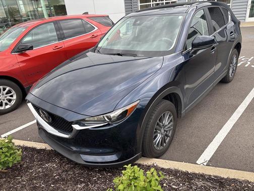 Deep Crystal Blue Mica 2020 Mazda CX-5 Touring