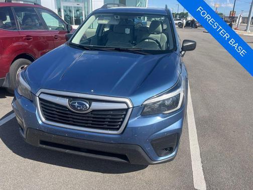 Blue 2021 Subaru Forester Base