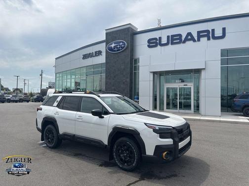 Crystal White Pearl 2026 Subaru Outback Wilderness