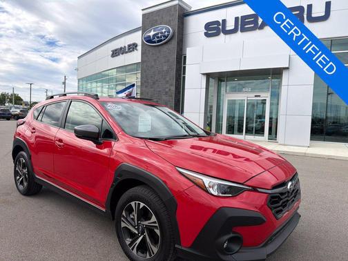 Pure Red 2025 Subaru Crosstrek Premium