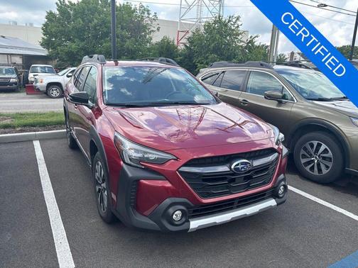 Red 2025 Subaru Outback Limited
