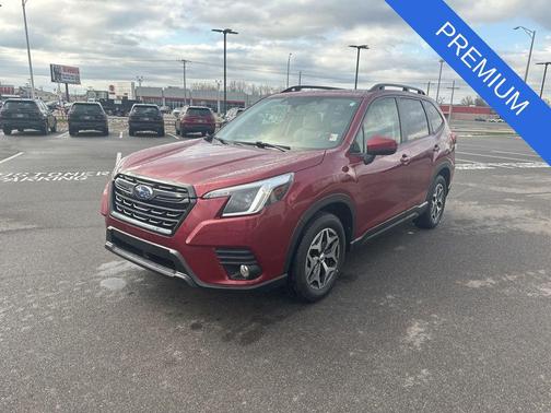 Crimson Red Pearl 2023 Subaru Forester Premium
