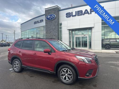 Crimson Red Pearl 2023 Subaru Forester Premium