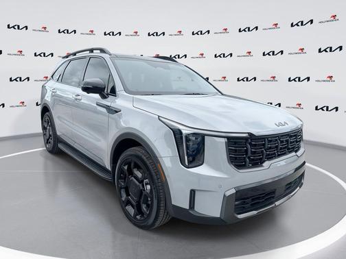 Wolf Gray 2025 Kia Sorento SX