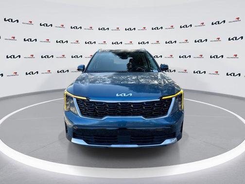 Mineral Blue 2026 Kia Sorento Hybrid EX