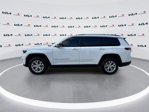 Bright White Clearcoat 2022 Jeep Grand Cherokee L Limited