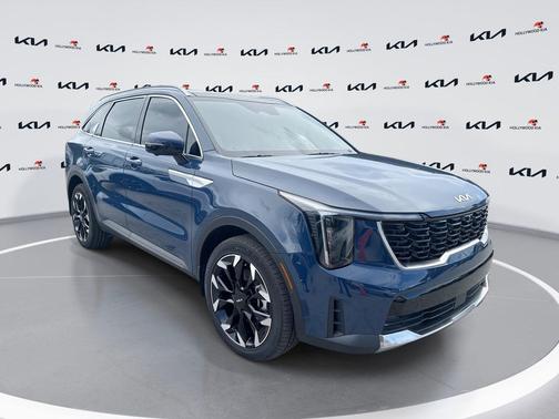 Midnight Lake Blue 2025 Kia Sorento SX