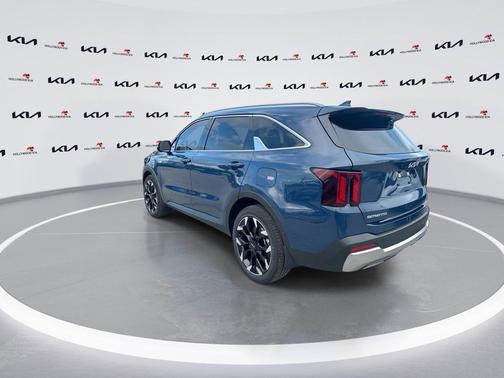Midnight Lake Blue 2025 Kia Sorento SX
