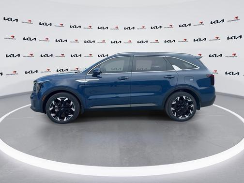 Midnight Lake Blue 2025 Kia Sorento SX