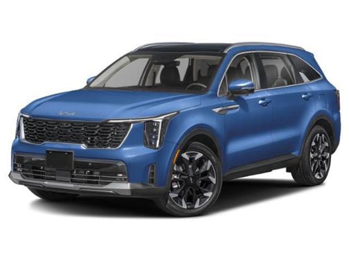 Midnight Lake Blue 2025 Kia Sorento SX