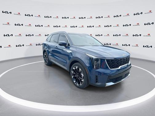Midnight Lake Blue 2025 Kia Sorento SX