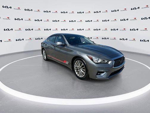 Graphite Shadow 2022 INFINITI Q50 3.0t LUXE