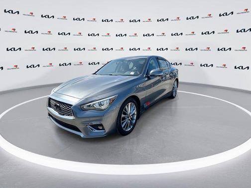 Graphite Shadow 2022 INFINITI Q50 3.0t LUXE