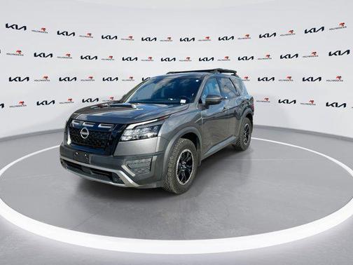 Gun Metallic 2023 Nissan Pathfinder Rock Creek 4WD