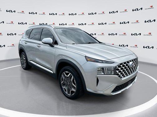 Shimmering Silver 2022 Hyundai SANTA FE HEV SEL Premium