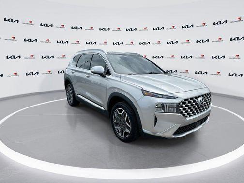 Shimmering Silver 2022 Hyundai SANTA FE HEV SEL Premium