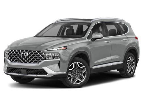 Shimmering Silver 2022 Hyundai SANTA FE HEV SEL Premium