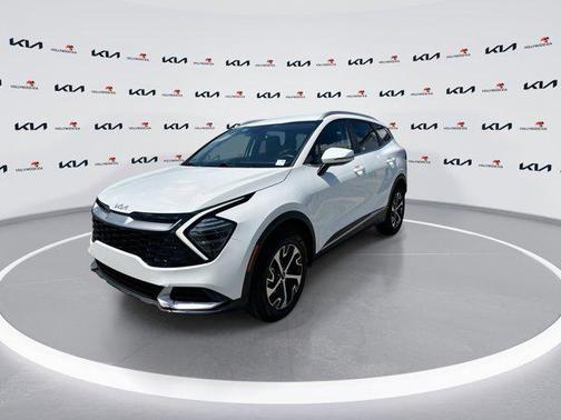 Snow White Pearl 2024 Kia Sportage Hybrid EX