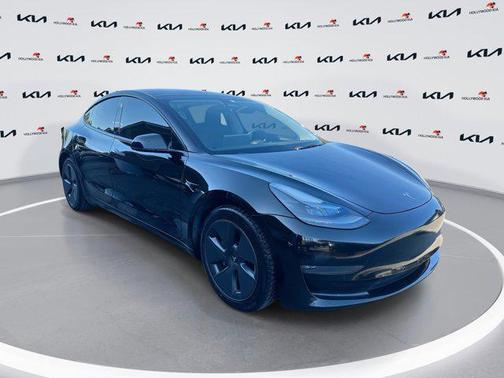 Solid Black 2022 Tesla Model 3 Long Range