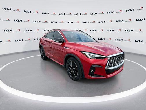 Dynamic Sunstone Red 2022 INFINITI QX55 ESSENTIAL