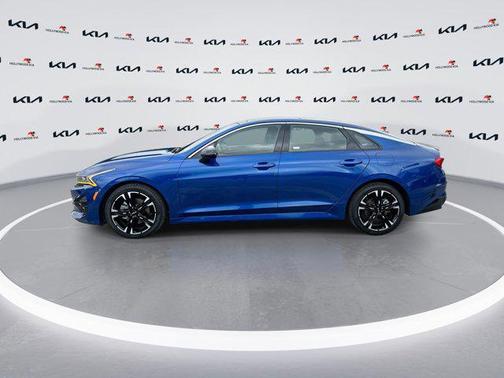 Sapphire Blue 2022 Kia K5 GT-Line