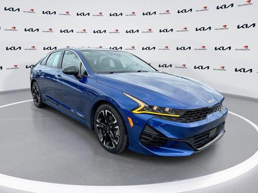 Sapphire Blue 2022 Kia K5 GT-Line