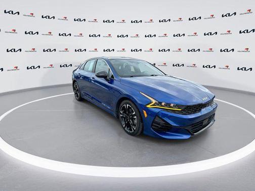 Sapphire Blue 2022 Kia K5 GT-Line