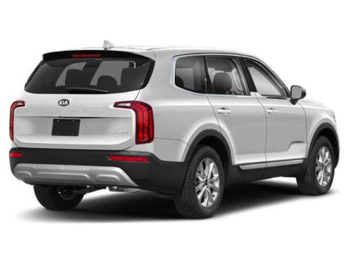Glacial White Pearl 2021 Kia Telluride LX