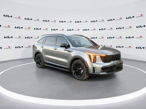 Steel Gray 2026 Kia Sorento Hybrid SX Prestige