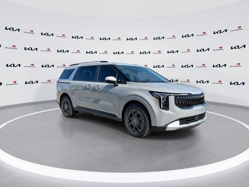 Ceramic Silver 2026 Kia Carnival Hybrid EX