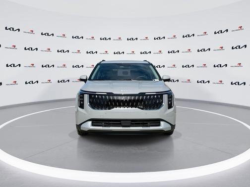 Ceramic Silver 2026 Kia Carnival Hybrid EX