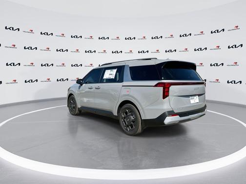 Ceramic Silver 2026 Kia Carnival Hybrid EX