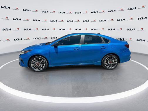 Sporty Blue 2023 Kia Forte GT