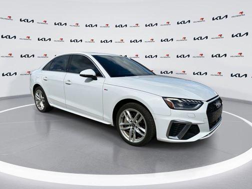 Glacier White Metallic 2020 Audi A4 45 Prestige