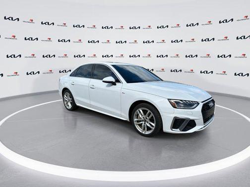 Glacier White Metallic 2020 Audi A4 45 Prestige