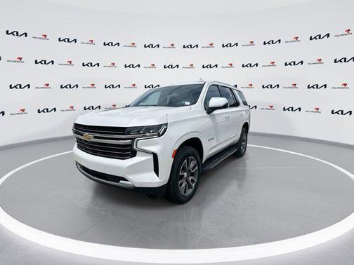 Iridescent Pearl Tricoat 2021 Chevrolet Tahoe LT