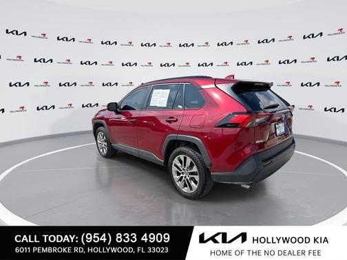 Ruby Flare Pearl 2021 Toyota RAV4 XLE Premium