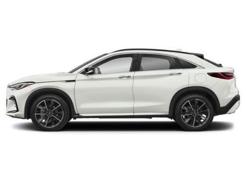 Radiant White 2025 INFINITI QX55 ESSENTIAL