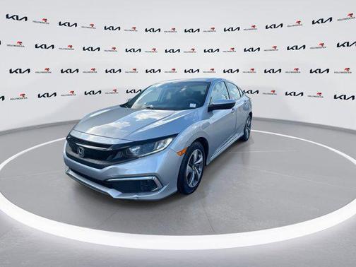 Gray 2021 Honda Civic LX
