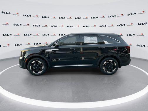Aurora Black Pearl 2026 Kia Sorento Hybrid EX